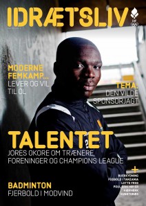Forsiden af Idrætsliv, maj 2013.